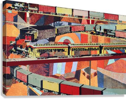 Train Canvas Print