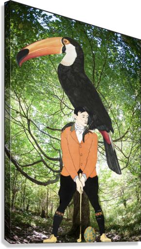 Birdie Canvas Print