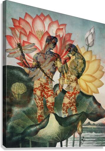 Loving Lotus Canvas Print