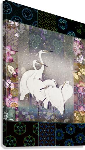 Cranes Canvas Print
