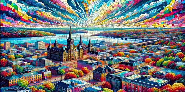 Fredericton New Brunswick:  Number 1  Print