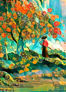 Chrysanthemum Shinrin Samur.AI