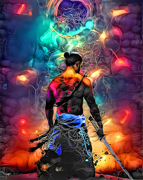 Tasai Ronin Samur.AI by Samurai Klimt