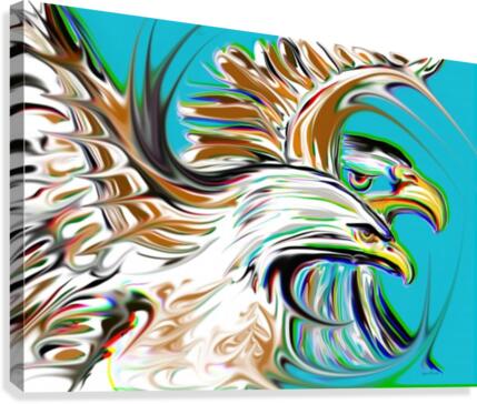 bald eagles Canvas Print
