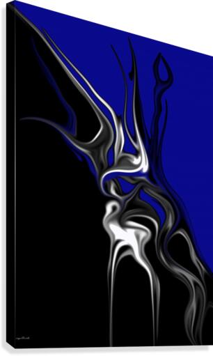 abstract night Canvas Print