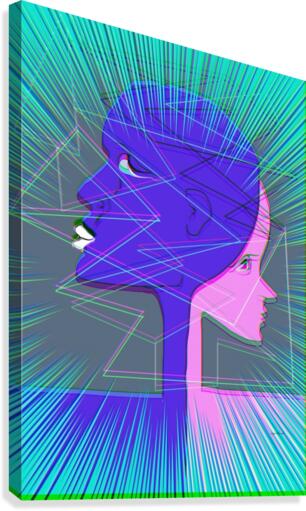 gender relations Canvas Print