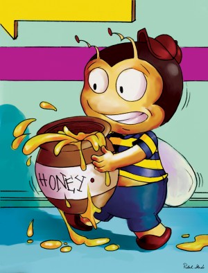 Be Careful with the Honey Buster Bee