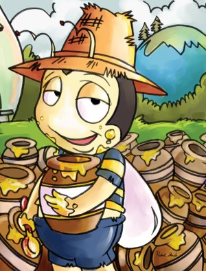 Honey Trouble for  Buster Bee
