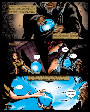 The One True Path 1 of 2 Original Art from A Daughter of Kings the Ruin Mist Graphic Novel Limited Edition Celebrating The Tragic Love Story from the Books by Robert Stanek