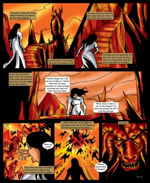 We are the King of Dragons 2 of 2 Original Art from A Daughter of Kings the Ruin Mist Graphic Novel Limited Edition Celebrating The Tragic Love Story from the Books by Robert Stanek