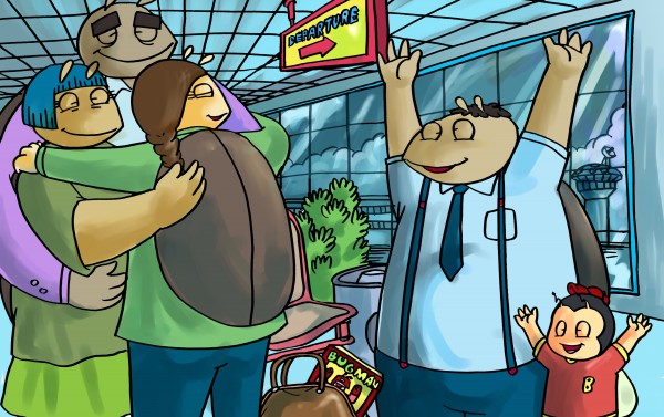 Back to College - Bugville Critters Print