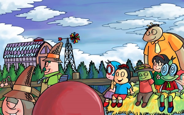 Harvest Festival - Bugville Critters Print