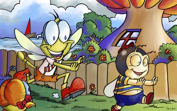 A Dream of Summer - Tag Youre It - Bugville Critters by Robert Stanek