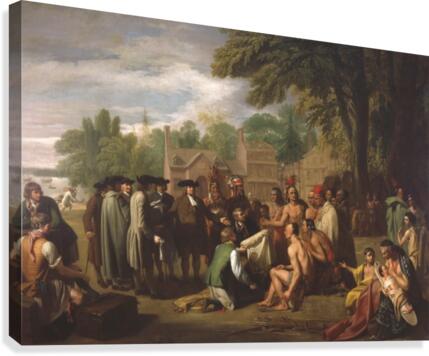 The indians Canvas Print