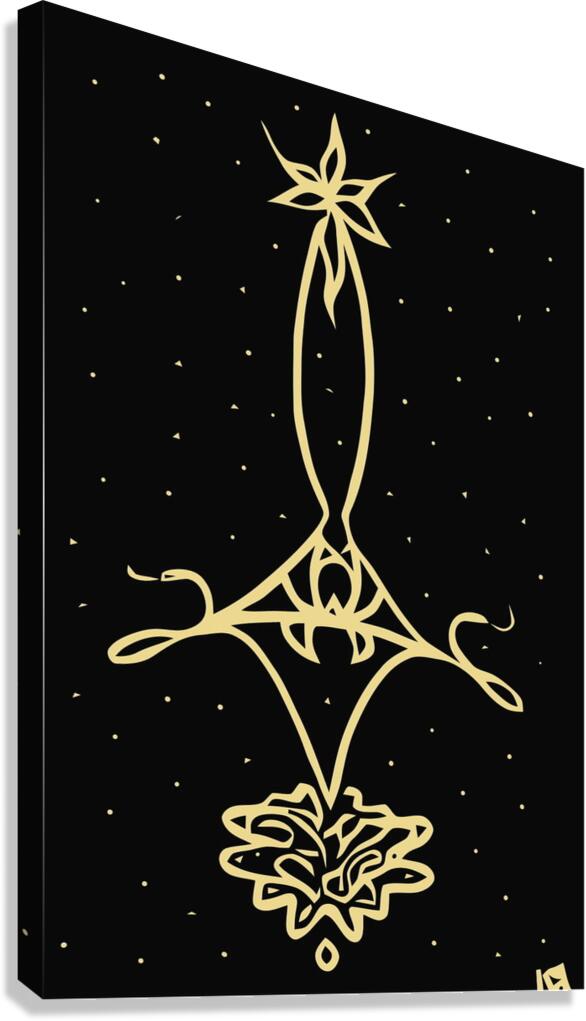 Spiderdrop Canvas Print