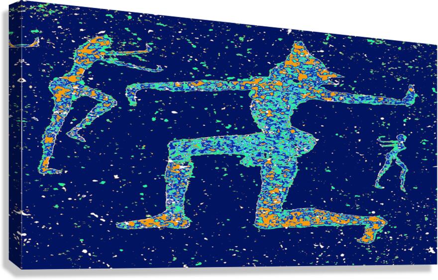 SpanofAnubis copy 7 Canvas Print