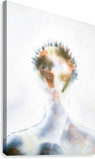 BluHeadshot Canvas Print