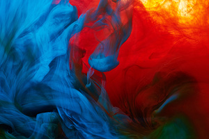 Vibrant Swirls - Abstract Color Explosion