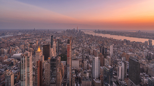 Lower Manhattan Sunset