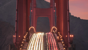 Traffic Golden Gate Bridge