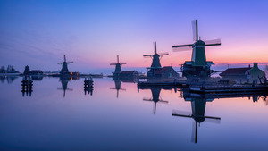 Zaanse Schans Windmills