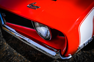 68 Camaro Red and White