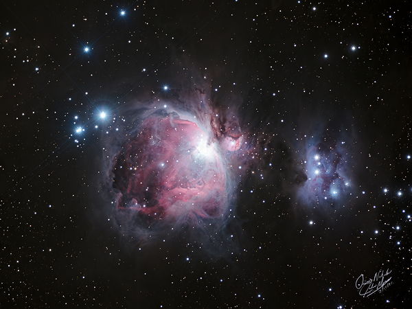 Great Orion Nebula Signed Print