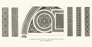 Patterns. 1888 edition Lornement Polychrome by Albert Racine 1825–1893.