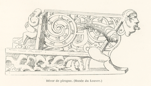 Canoe decorative designs. 1888 edition Lornement Polychrome by Albert Racine 1825–1893.