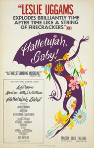 Hallelujah baby! 1967 Hilary Knight American 1926-? Artcraft Lithograph Poster