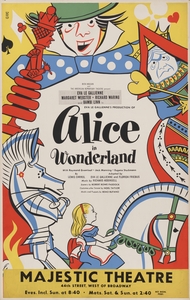 Alice in Wonderland 1947 American 1905–1970 Artcraft Lithograph Poster