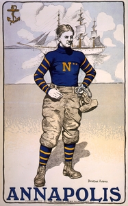 Annapolis 1902 Poster by Bristow Adams American 1875 – 1956