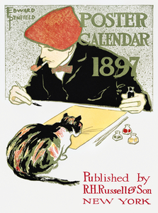 Poster Calendar 1897 by Edward Penfield