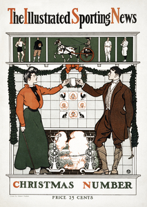 The Illustrated Sporting News. Christmas number ca. 1890-1900 by Edward Penfield