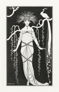 Costumes Parisiens 1914 fashion illustration by George Barbier. 