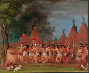 Dance of The Chiefs Mouth of The Teton River 1832-1833