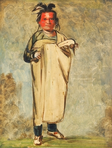 Káw-Kaw-Ne-Chóo-A a Brave 1828 by IStockHistory com