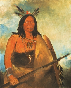 Kots-O-Kó-Ro-Kó Hair of The Bull’s Neck a Chief 1834