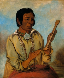 Ma-Shée-Na Elk’s Horns a Subchief 1830