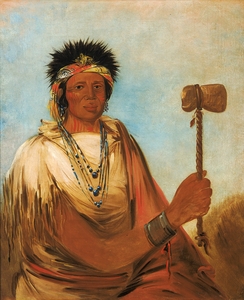 Men-Són-Se-Ah Left Hand a Warrior 1830