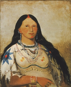 Mi-Néek-Ee-Súnk-Te-Ka Mink a Beautiful Girl 1832