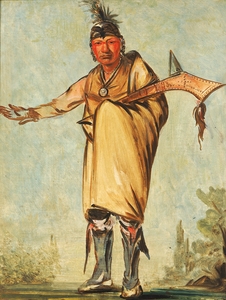 Náw-Káw Wood Former Chief of The Tribe 1828