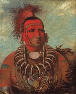 Shon-Ta-Yi-Ga Little Wolf a Famous Warrior 1844-1845