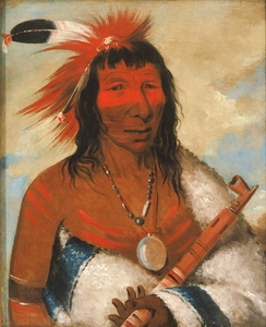 Wá-Nah-De-Túnk-Ah Big Eagle Or Black Dog Chief of The O-Hah-Kas-Ka-Toh-Y-An-Te Band 1835