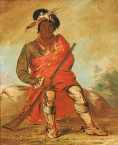 Eteh-ée-fix-e-co Deer Without a Heart a Chief 1838