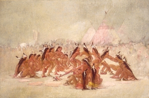 Pipe Dance Assiniboine 1835-1837