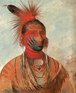 Wash-ka-mon-ya Fast Dancer a Warrior 1844-1845