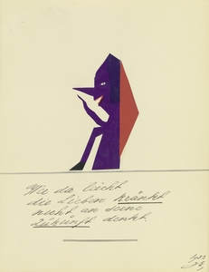 ‘Wer da leicht die Lieben kränkt …’ 1932  My Pictures Become Wilder and Wilder By John Elsas