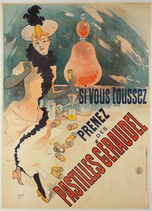 Prenez Des Pastilles Geraudel 1891 Poster by Jules Chéret