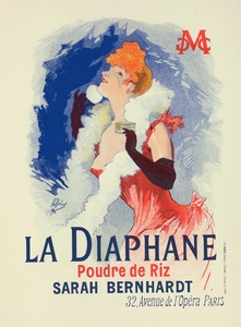 La Diaphane 1898 Poster by Jules Chéret